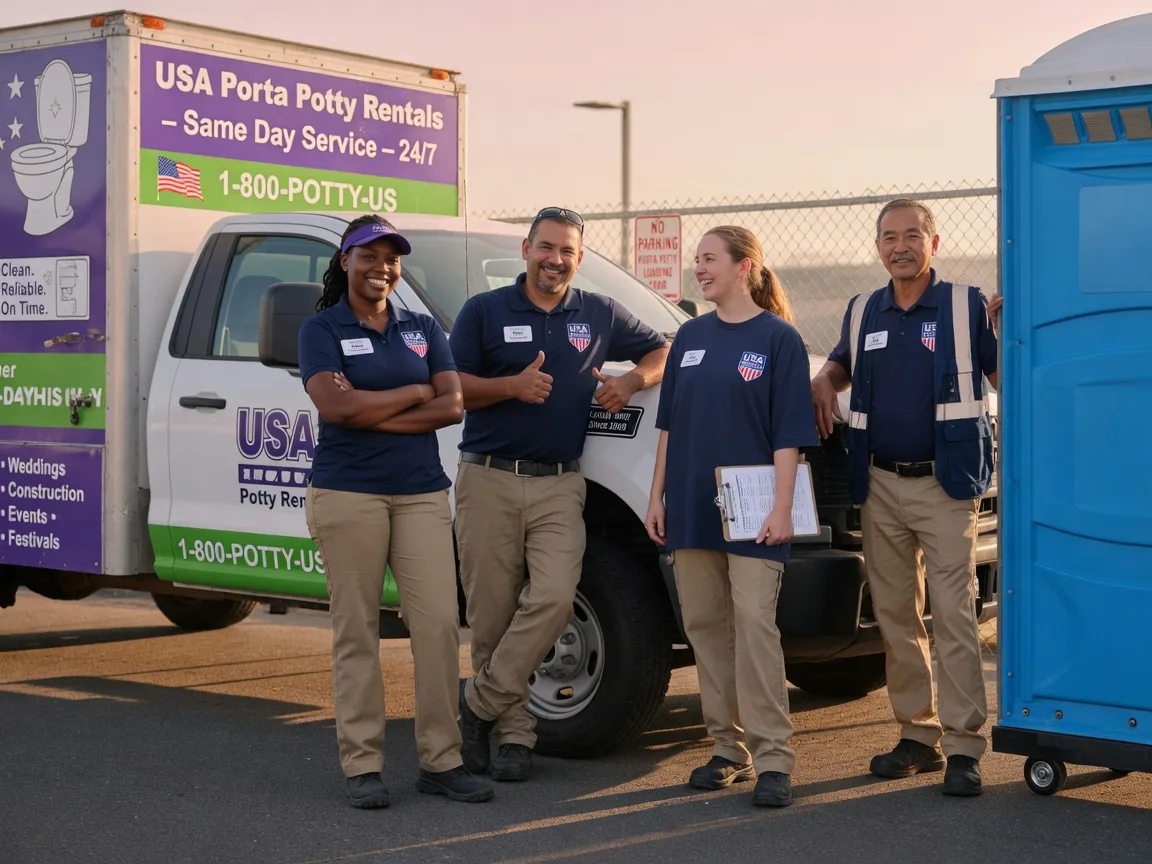 Porta Potty Rental company in Rockland, WI