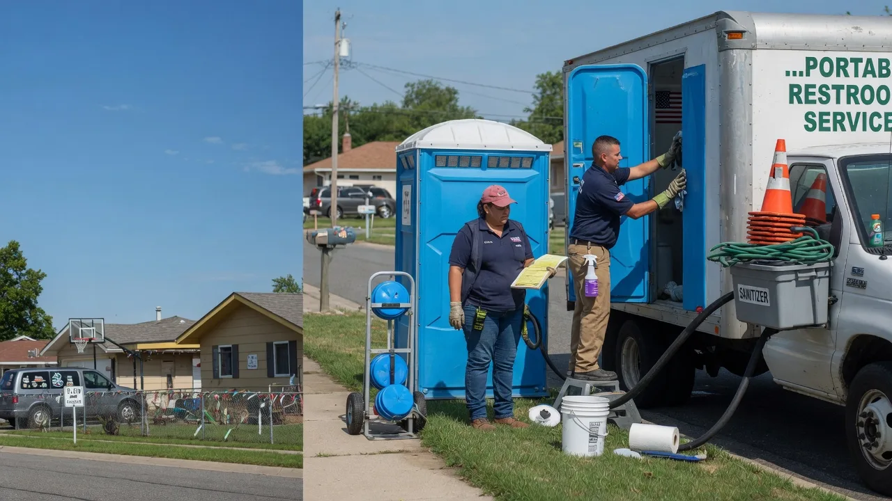 Portable Toilet Rental in Rockland, WI near me